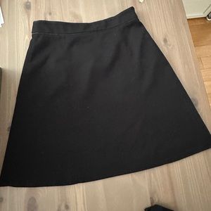 Forever 21 black A line skirt size M